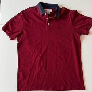 Original Penguin Dark Red Polo Shirt